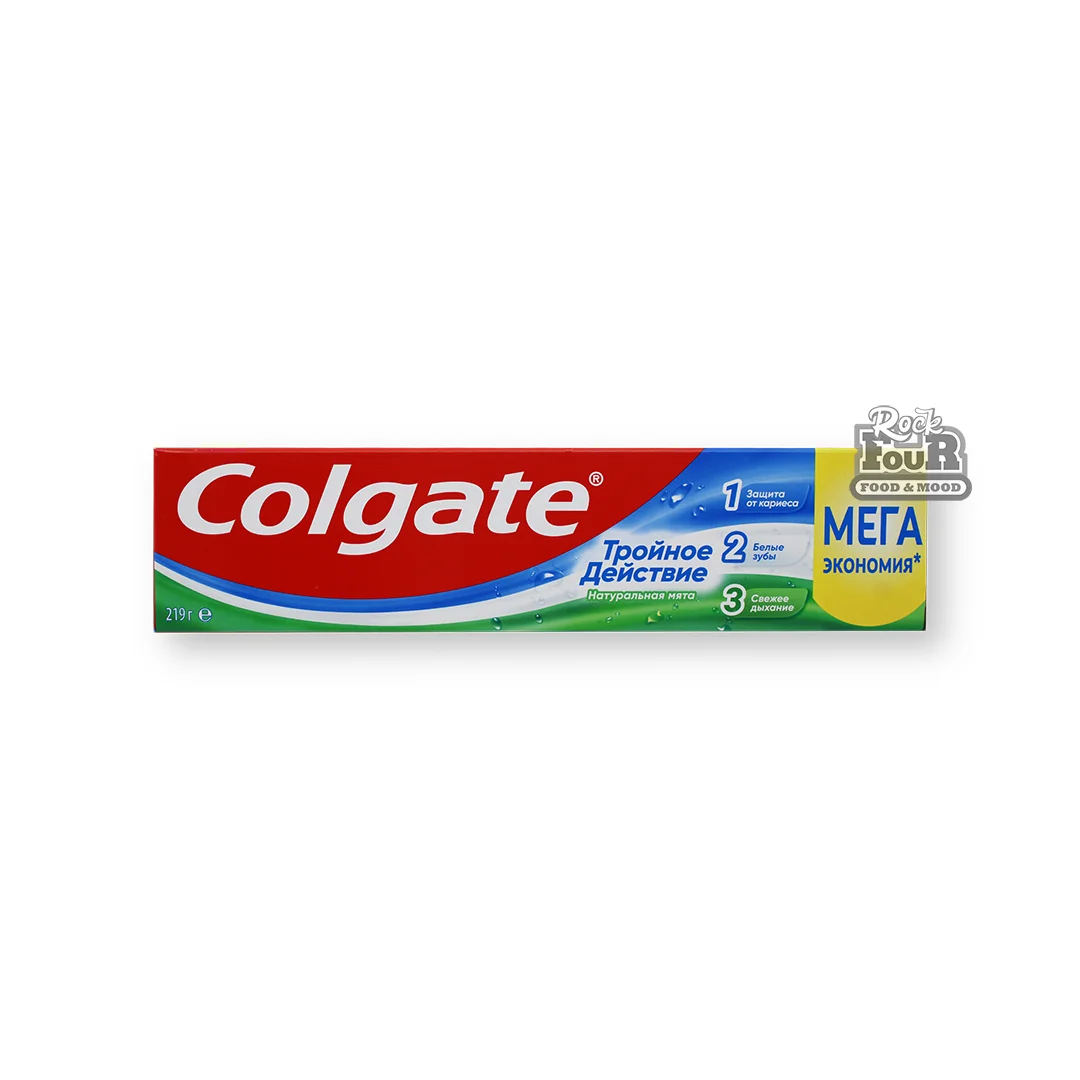 Ատամի մածուկ «Colgate Եռակի գործողություն» 219գ